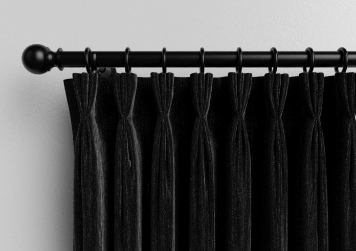 Kent, Black - Made to Measure Curtains - Image 11
